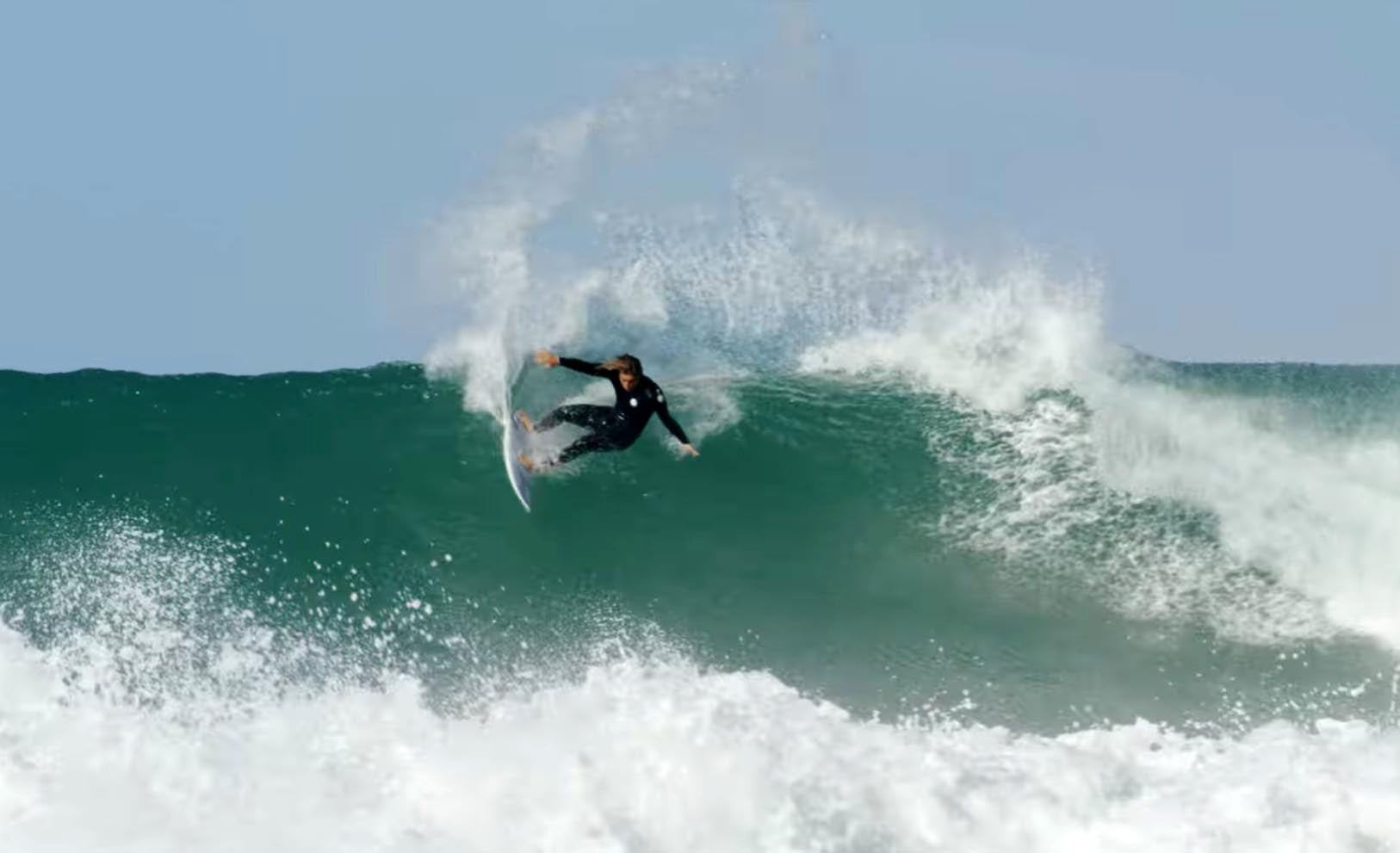 LEUS Co-Founder Conner Coffin At Jeffrey's Bay