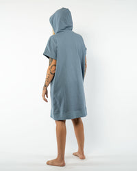 Daily Eco Slate Poncho - Medium