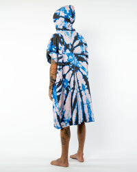 Tie Dye Blue - Large