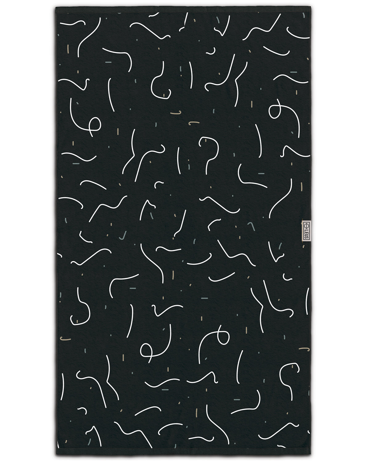 Midnight XL Beach ECO Towel - LEUS Towels