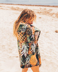 Pineapple Paradise Beach ECO Towel - LEUS Towels
