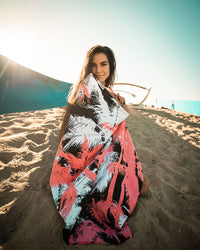 Palm Palm Beach Towel - LEUS Towels